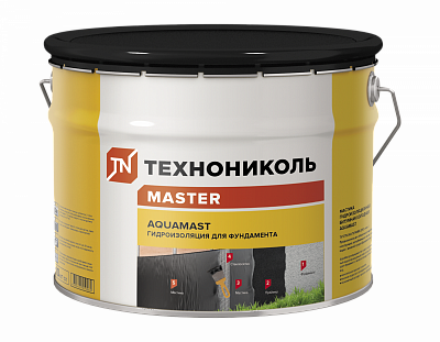 картинка Мастика битумная AquaMast ведро 10 кг