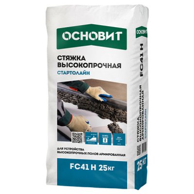 Высокопрочная стяжка Основит Стартолайн FC41 H подробно
