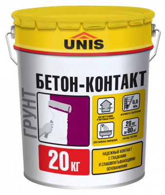 картинка ГРУНТОВКА Бетон-Контакт 20 кг