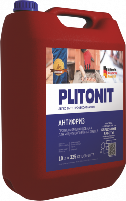 картинка PLITONIT Антифриз противоморозная добавка -10 