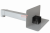 Парапетная воронка с листвоуловителем и отводом VC-PVC 100x100x650 фотография