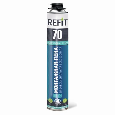 картинка Монтажная пена REFIT 70 профессиональная всеcезонная
