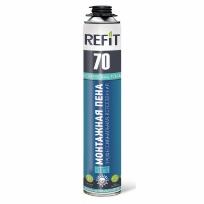 картинка Монтажная пена REFIT 70 профессиональная всеcезонная