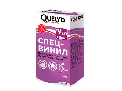 подробное фото Клей для всех виниловых и текстильных обоев Quelyd Спец-Винил