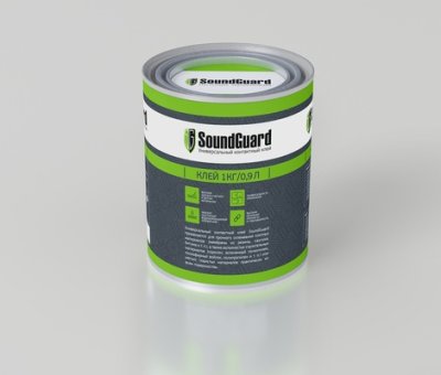Универсальный контактный клей SoundGuard 1 кг подробное фото