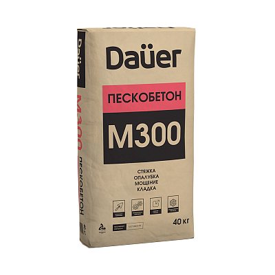 подробно Dauer М-300 Пескобетон