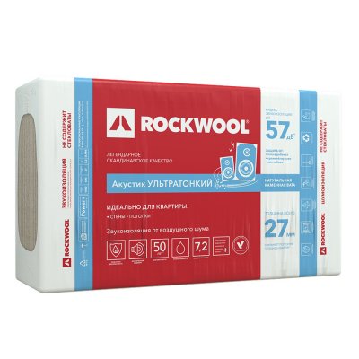 фото Rockwool Акустик Баттс Ультратонкий