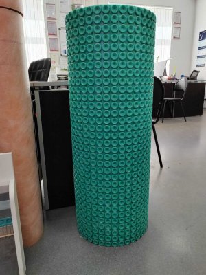 картинка Разделительная трещиностойкая мембрана под теплый пол TEGOLA "NO CRACK HEAT", (рулон 15м)