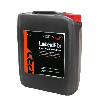 Латексная добавка GLIMS®PRO LatexFix подробно