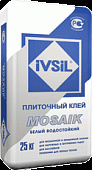 подробно Белый клей для мозаичной плитки IVSIL MOSAIK / ИВСИЛ МОЗАИК