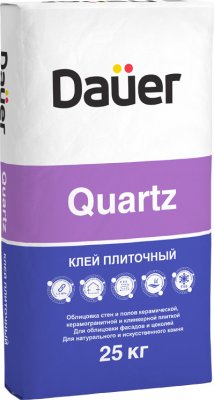 Клей для мрамора, гранита, декоративного камня Daüer «QUARTZ / КВАРЦ» подробно