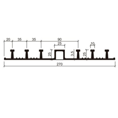 детальное изображения Гидрошпонка Аквастоп ДО-270/25-6/25 (EPDM)