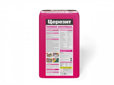 Штукатурно-клеевая смесь Thermo Universal подробно