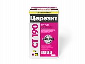 подробно Штукатурно-клеевая смесь для минераловатных плит Ceresit CT 190