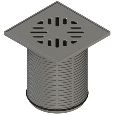 Надставной элемент с чугунной решёткой Татполимер ТП-310NE.P фотография