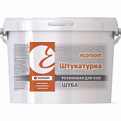 подробно Штукатурка резиновая ecoroom шуба для OSB