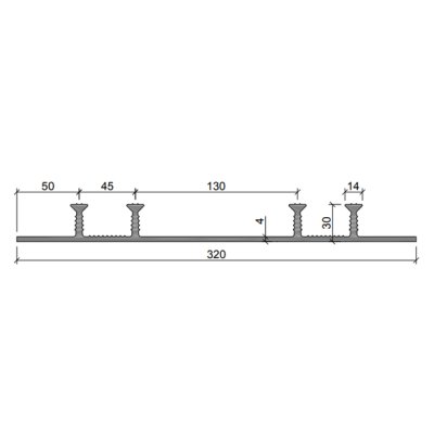 детальное изображения Гидрошпонка ХОМ-320-4/30 ТЭП ИКОПАЛ (ICOPAL)