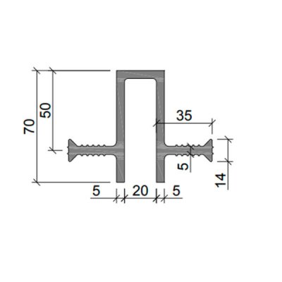 детальное изображения Гидрошпонка Аквастоп ДЗ-70/20-2/35 из ПВХ
