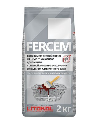 Ремонтный защитный состав FERCEM подробно