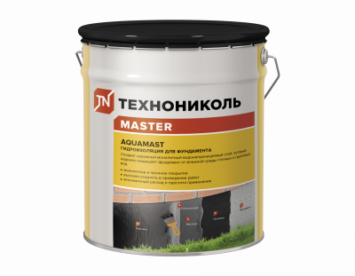 детальное изображения Мастика битумная AquaMast ведро 18кг