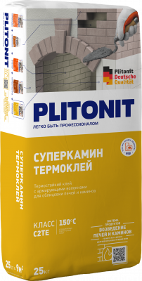 PLITONIT СуперКамин ТермоКлей подробно