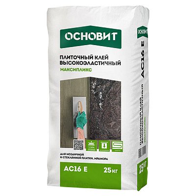 подробно Клей высокоэластичный Основит Максипликс АС16 Е