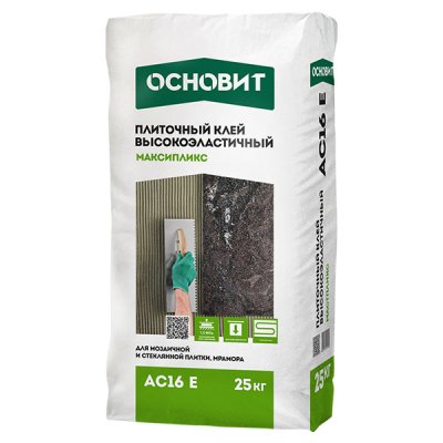 Клей высокоэластичный Основит Максипликс АС16 Е подробно