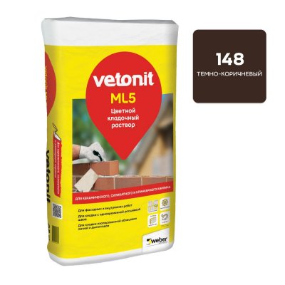 Цветной кладочный раствор Weber.Vetonit ML5 подробно