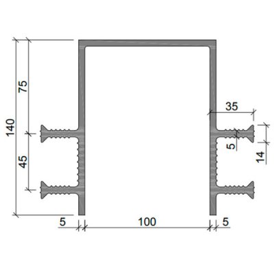 детальное изображения Гидрошпонка Аквастоп ДЗ-140/100-4/50 (35) из ПВХ