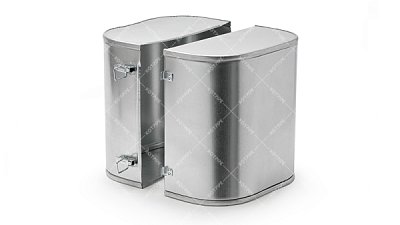 изображение Короб защитный оцинкованный для фланцев и арматуры XOTPIPE O-МЕ-ZN BOX-FR