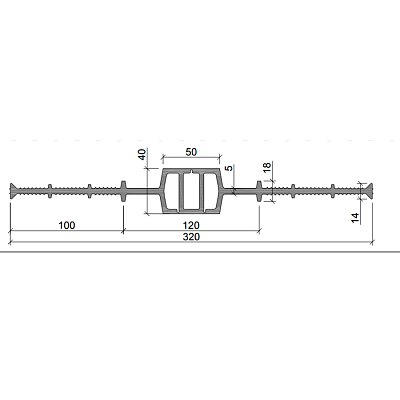картинка Гидрошпонка Аквастоп ДВ-320/50 ПВХ