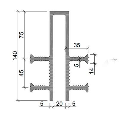 детальное изображения Гидрошпонка Аквастоп ДЗ-140/20-4/35 из ПВХ