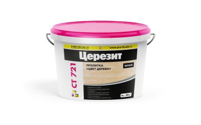 CT 721 VISAGE. ПРОПИТКА (ДЕРЕВО) Церезит подробно
