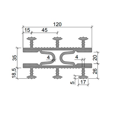 детальное изображения Гидрошпонка Аквастоп ТАРАКАН-120 ПВХ