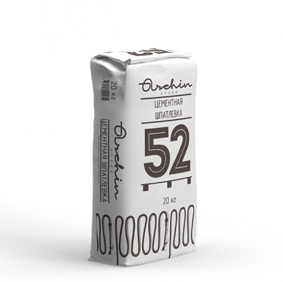 Цементная шпатлевка Archin 52, 20 кг подробно