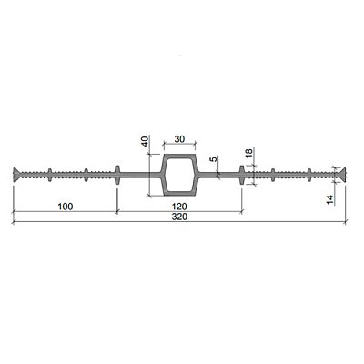 картинка Гидрошпонка Аквастоп ДВ-320/30.1 ПВХ