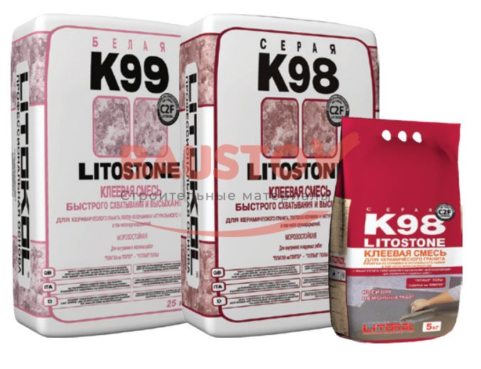 Морозостойкий клей для плитки LITOSTONE K99 купить по доступной цене