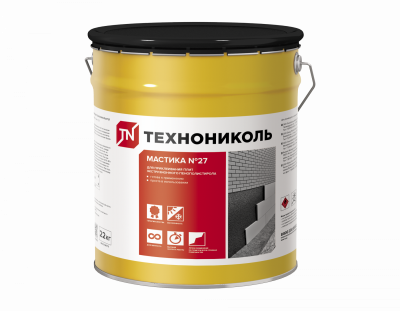 детальное изображения Мастика приклеивающая №27, ведро 22 кг