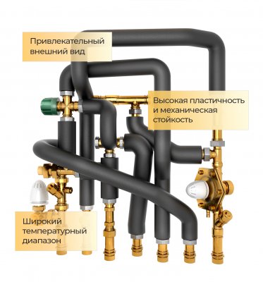 детальное изображение Трубки Energomax из вспененного полиолефинового пластомера 2 м, 13 мм