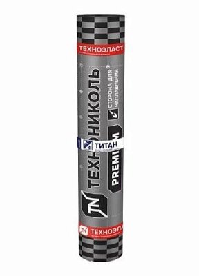 картинка ТехноНИКОЛЬ Техноэласт Титан Top микс ЭКМ базальт коричневый