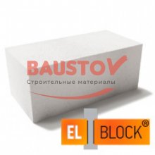 картинка Газобетонные блоки El Block D500 600x250x200