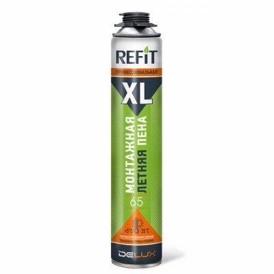 картинка Монтажная пена REFIT XL профессиональная летняя