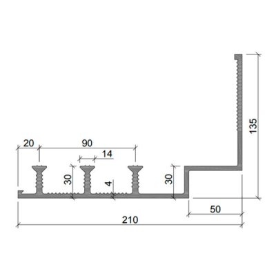 детальное изображения Гидрошпонка Аквастоп ДОС-УГЛ-210/50-3/30