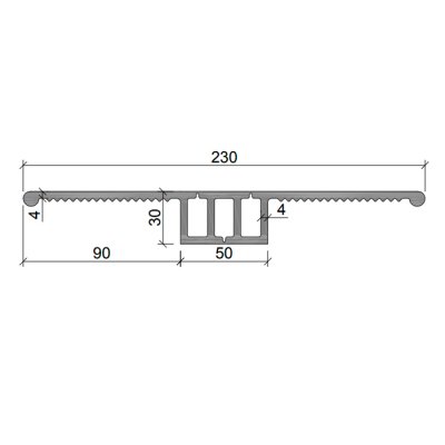 детальное изображения Гидрошпонка Аквастоп ДР-230/50 из ПВХ