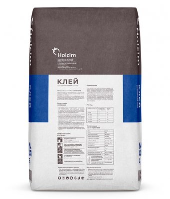 Клей для керамической плитки Holcim С0Т подробно