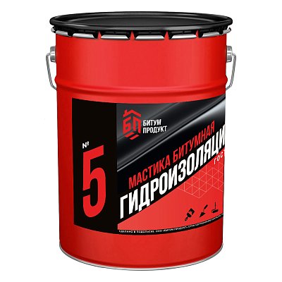 картинка Мастика битумная гидроизоляционная