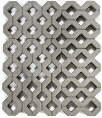 картинка Бетонная газонная решетка Braer «Меба»