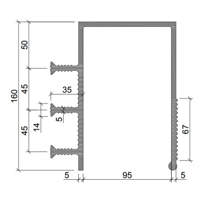 детальное изображения Гидрошпонка Аквастоп ДЗС-160/100-3/35 ПВХ