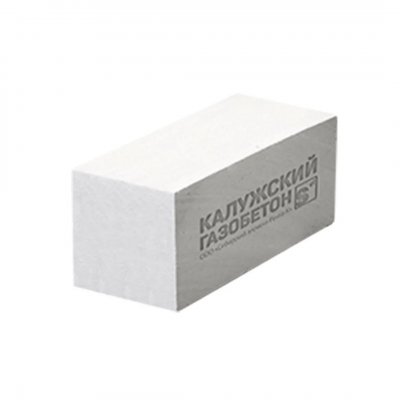 подробное фото Калужский газобетон Д500 (625*450*250)