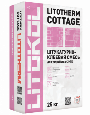 Однокомпонентный состав LITOTHERM COTTAGE подробно